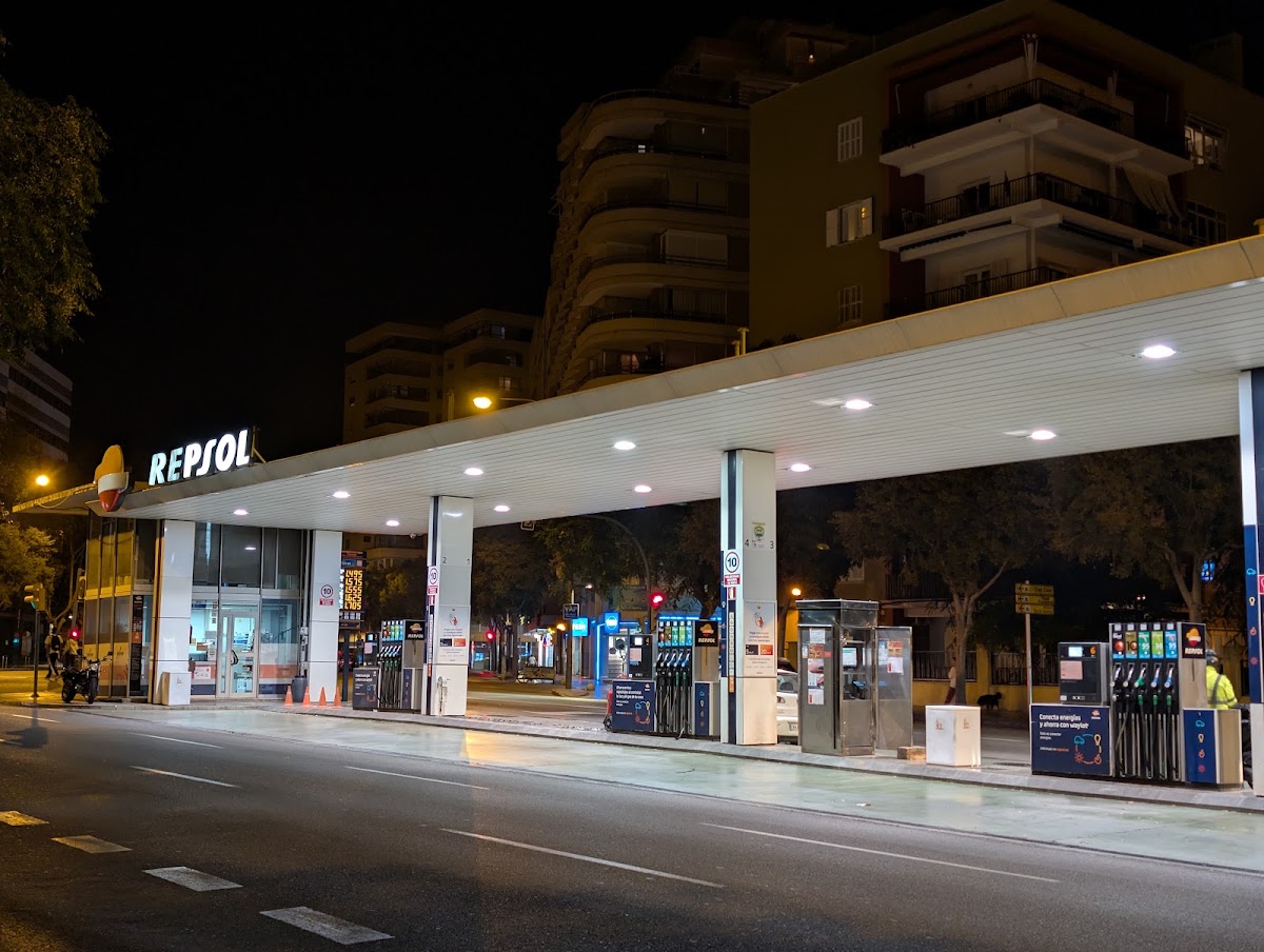 Bensinstation Repsol