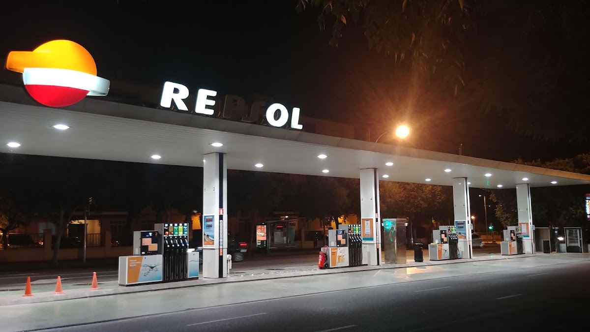 Bensinstation Repsol