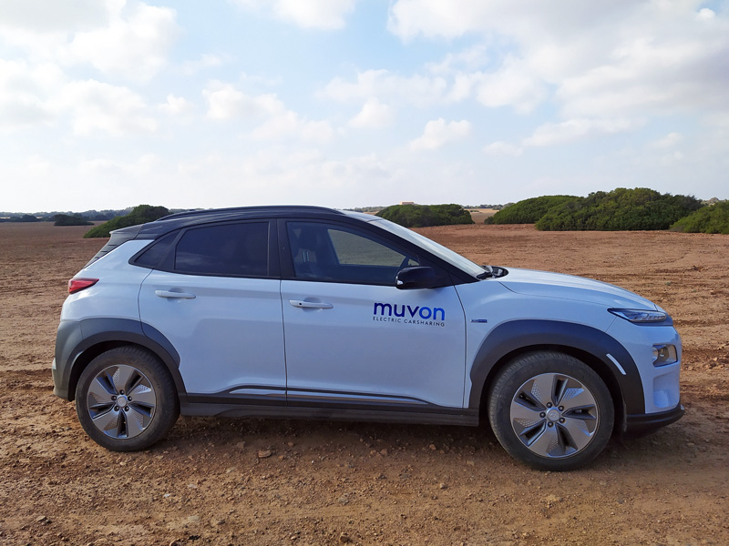 Parcheggio Muvon Carsharing Naviera Balear